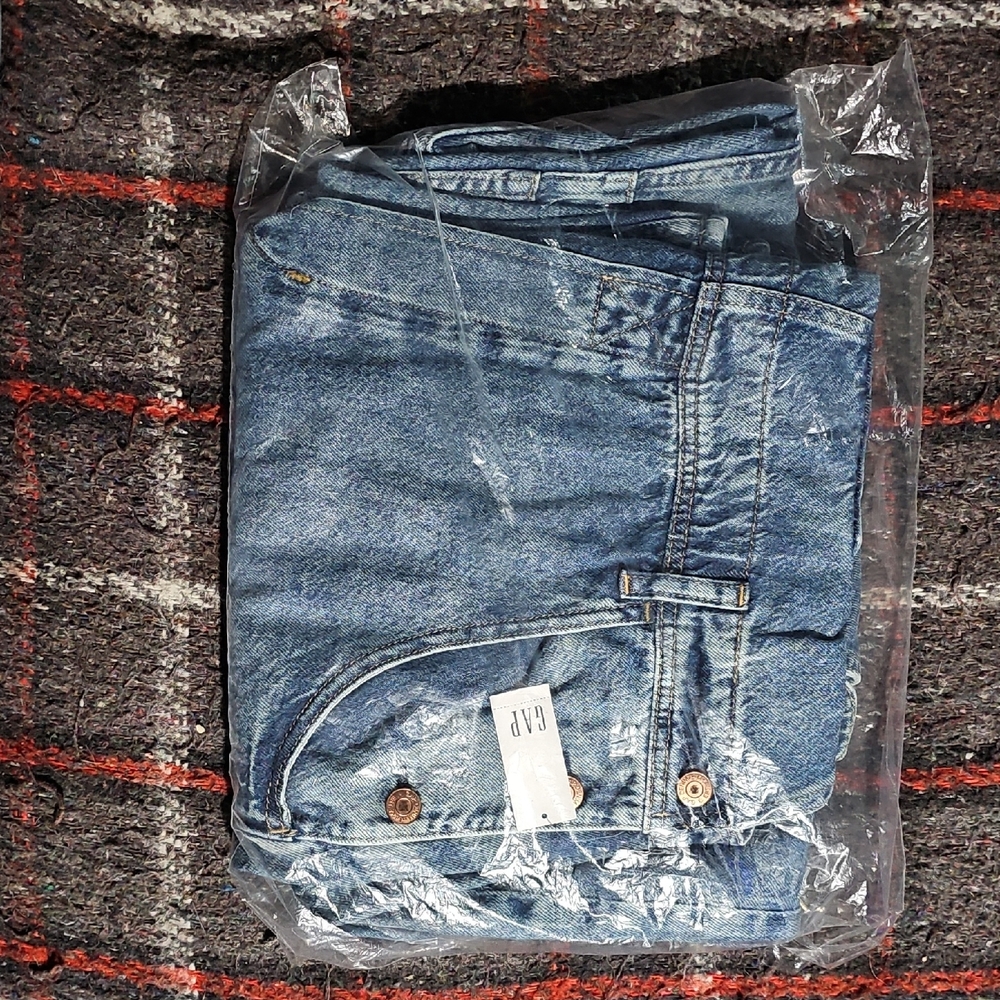 GAP Horseshoe Light Blue Denim Overalls NIB!